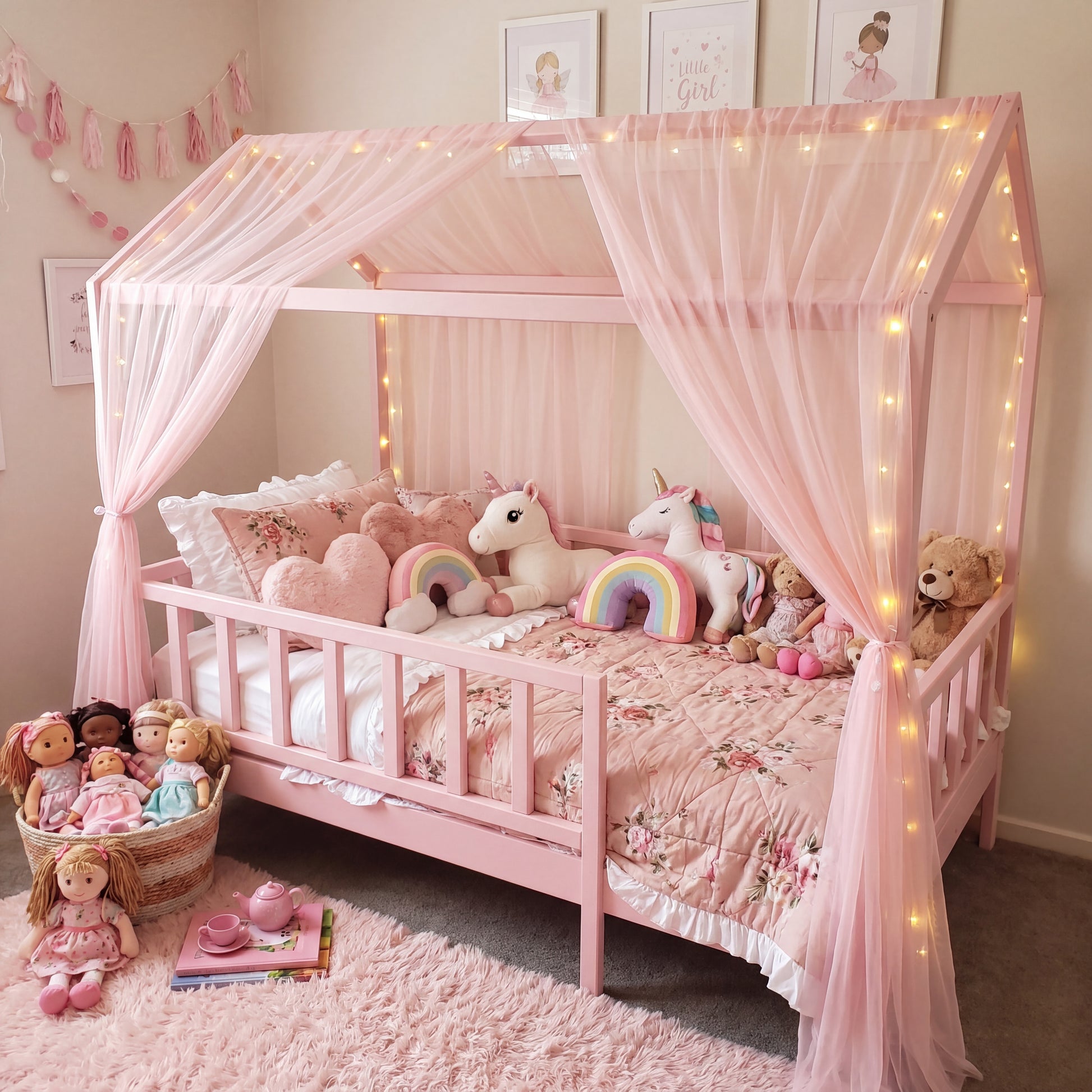 Asta Kids Floor Bed.