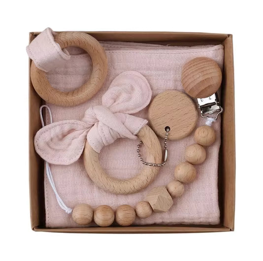 Slumberwood Baby Teether Set.